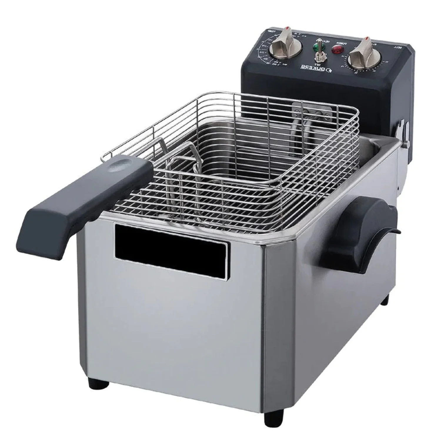 West Kitchen WTCF7E 7lb. Single Basket 120V Electric Countertop Fryer