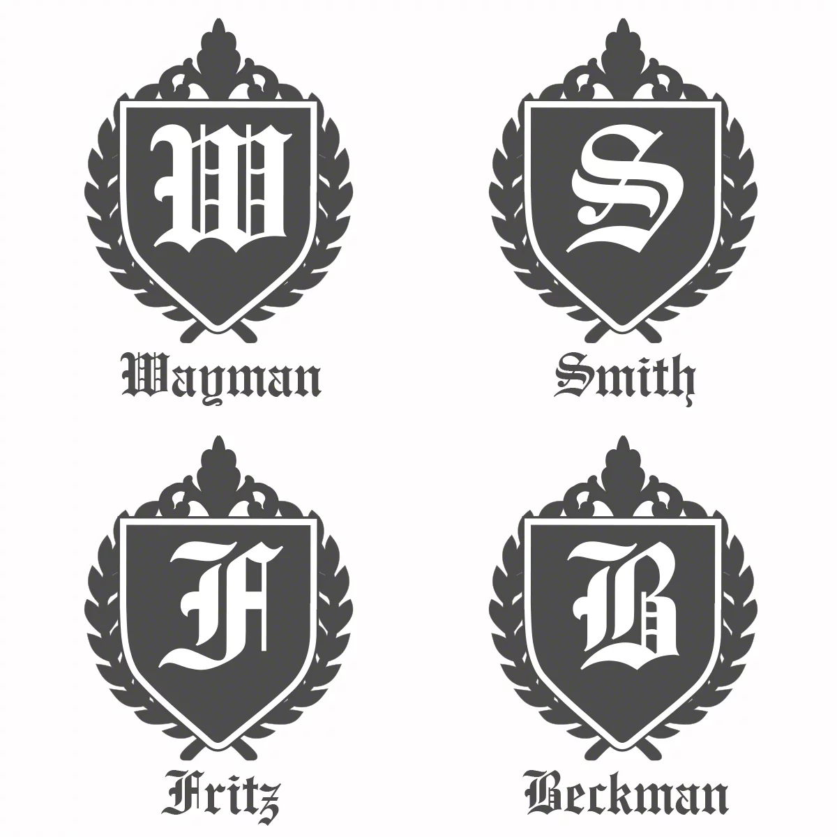 Tall Personalized Shot Glasses, Set of Six