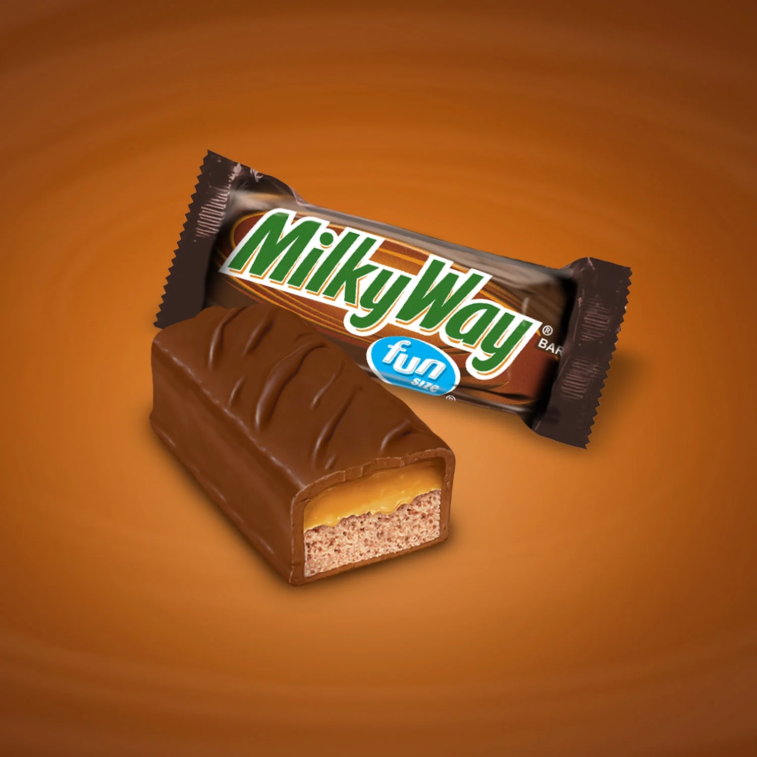 Milky Way Fun Size Milk Chocolate Candy Bars - 20.73 oz Bag