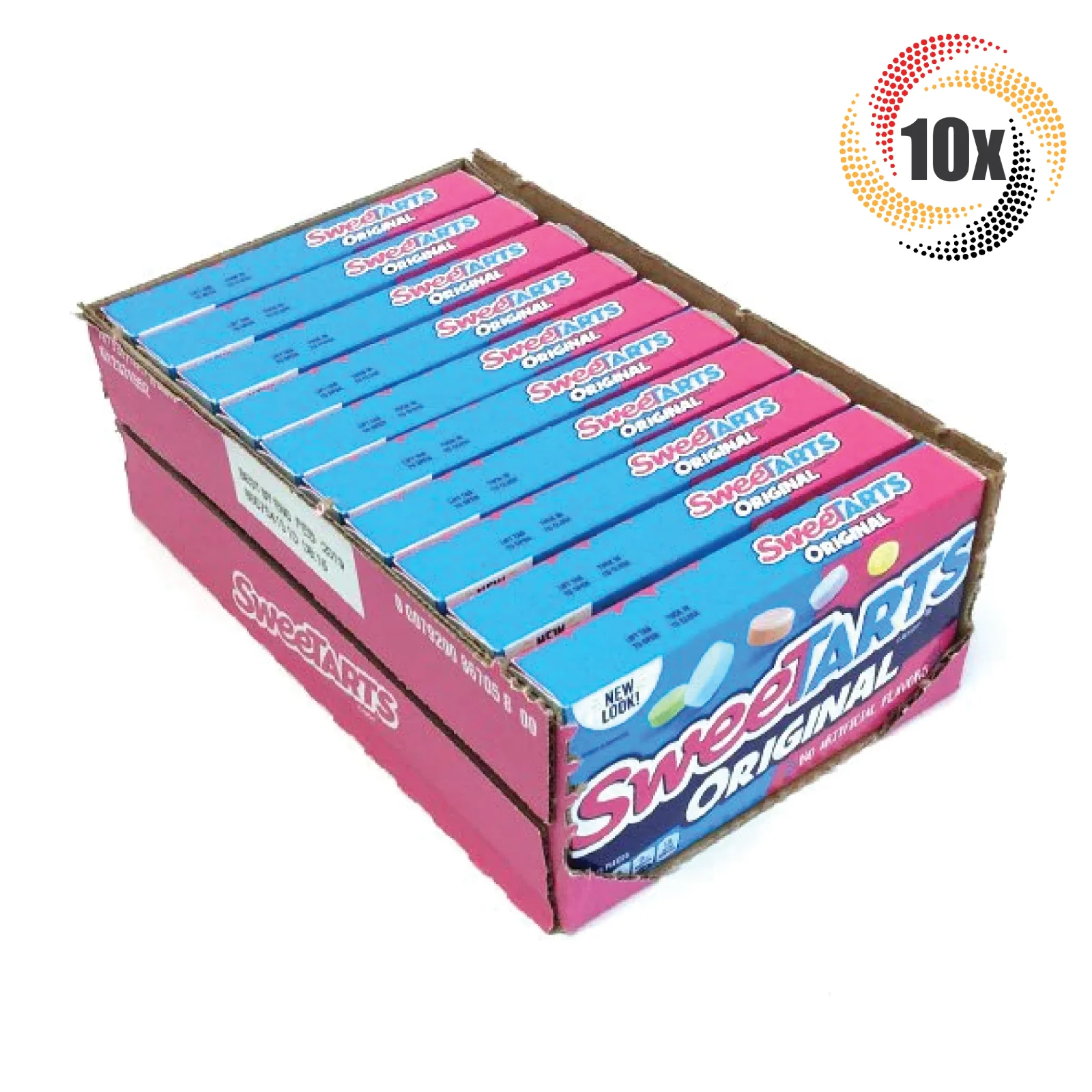 Full Box 10x Pack Sweetarts Original Sweet & Tart Assorted Candy Theater Box 5oz