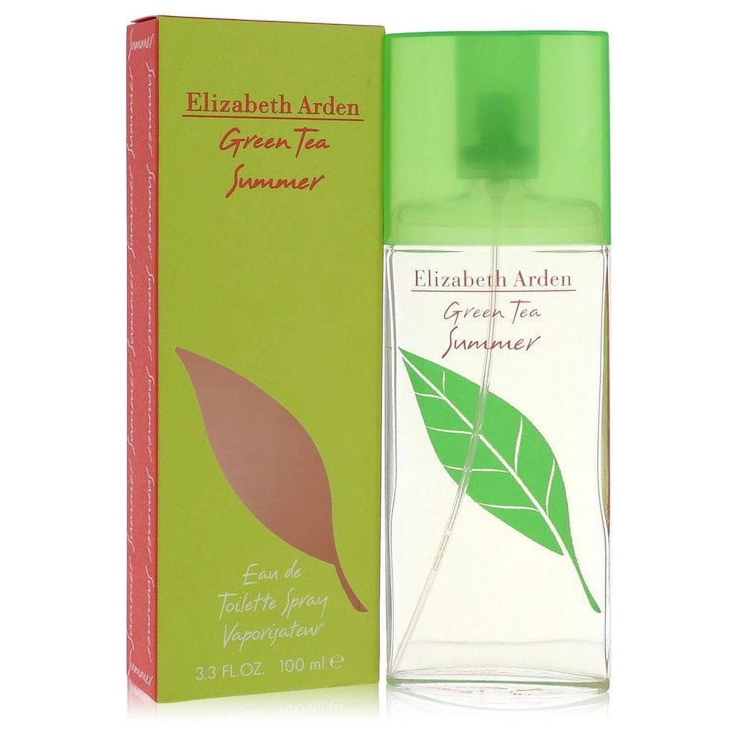 2 Pack  of Green Tea Summer by Elizabeth Arden Eau De Toilette Spray 3.4 oz For Women