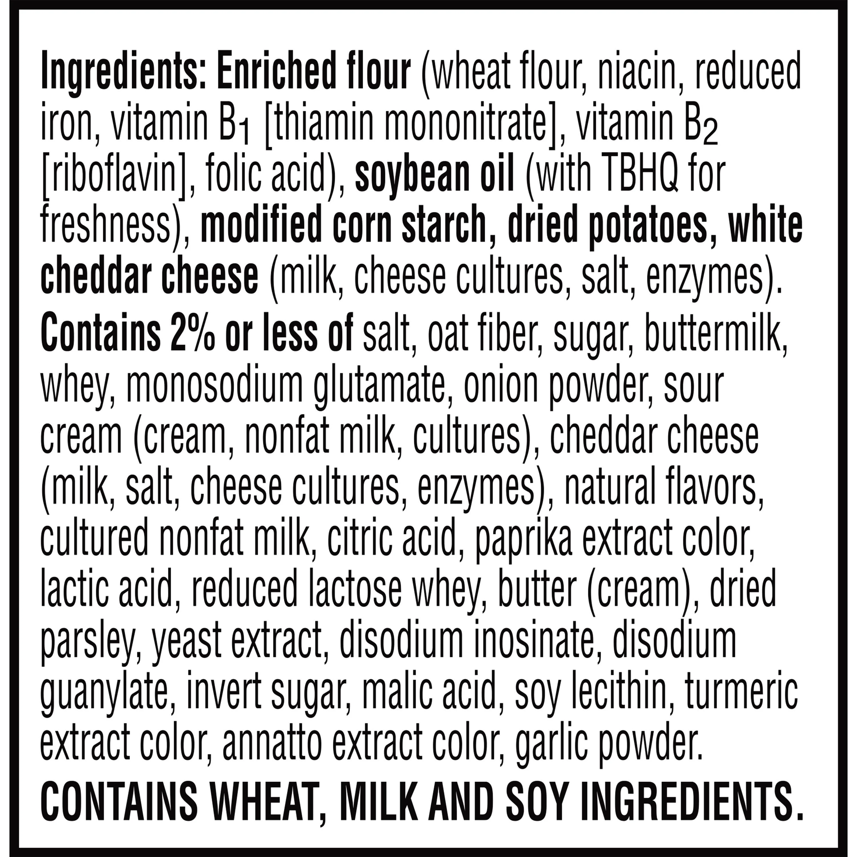 Cheez-It Snap'd Cheddar Sour Cream Onion Cheese Cracker Chips, 9 oz, 12 Count