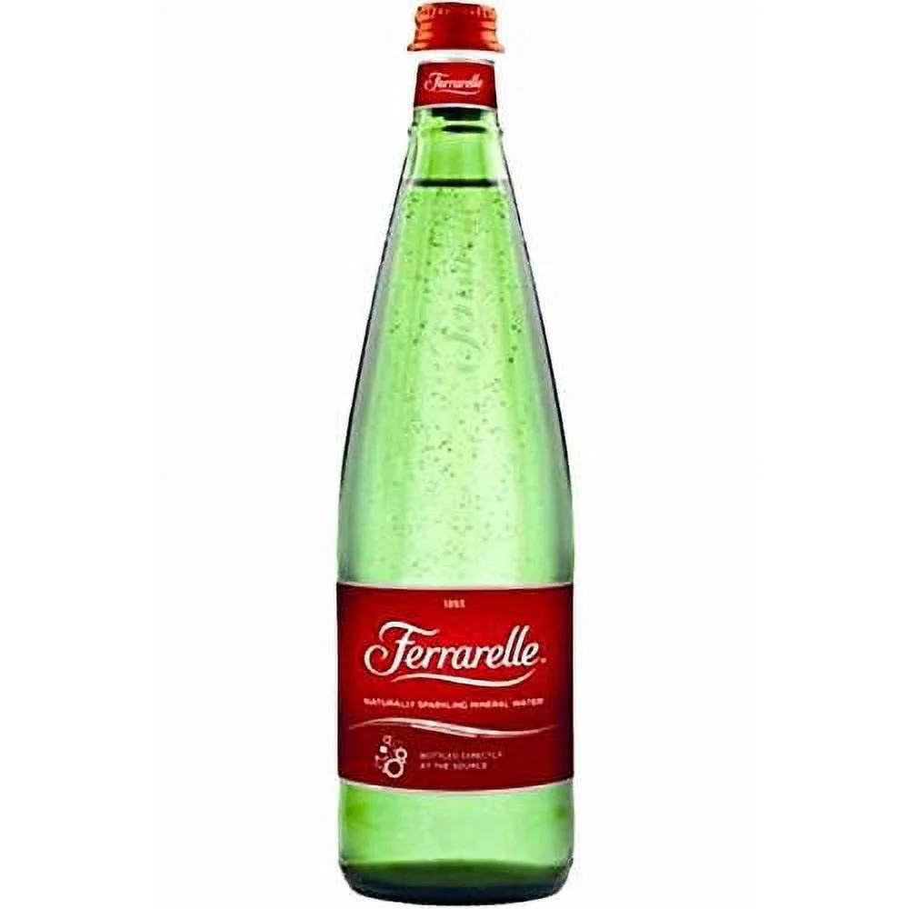 Sparkling Natural Mineral Water  750 Ml (6 Glass Bottles)