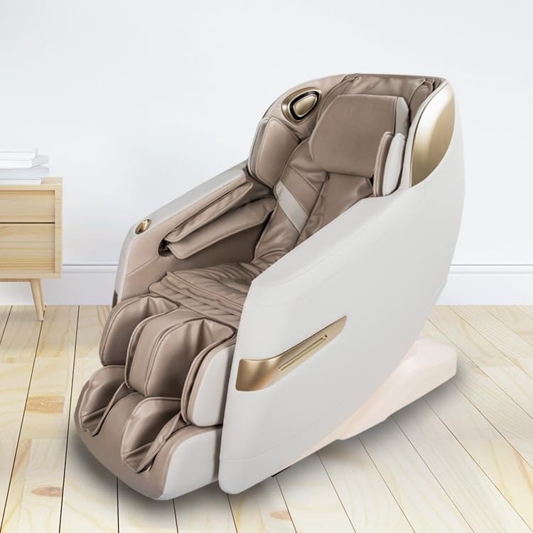 Titan Quantum Massage Chair | Brown | Full Body & Zero Gravity Features | Customizable Massage Programs