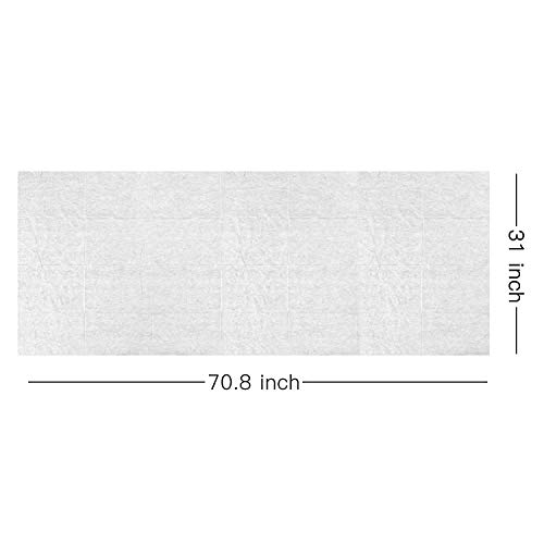 100 PCS Disposable Massage Table Sheets Non Woven Fabric SPA Bed Cover Breathable Polypropylene 31