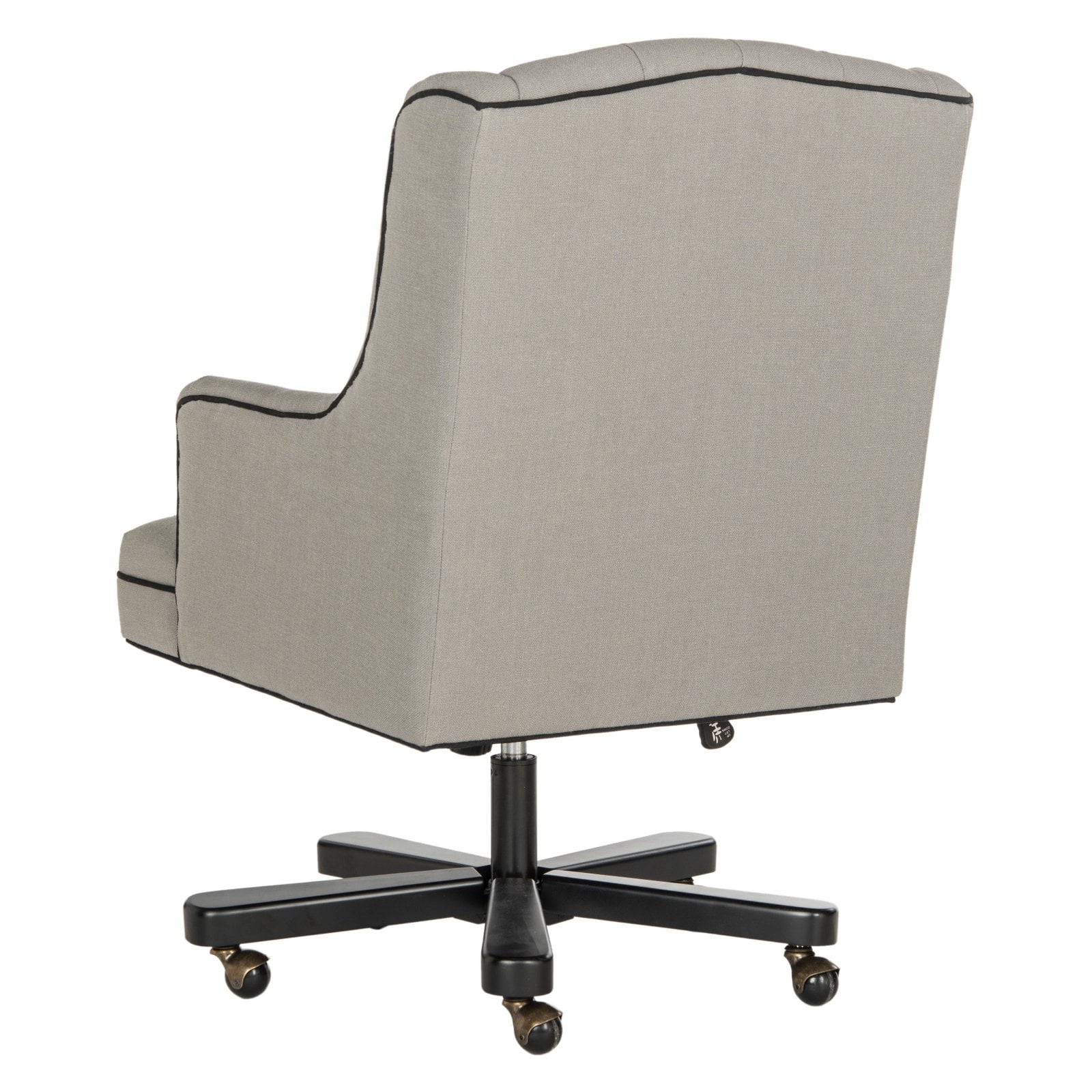 Safavieh  Nichols Adjustable Swivel Granite/ Black Desk Chair - 26.4