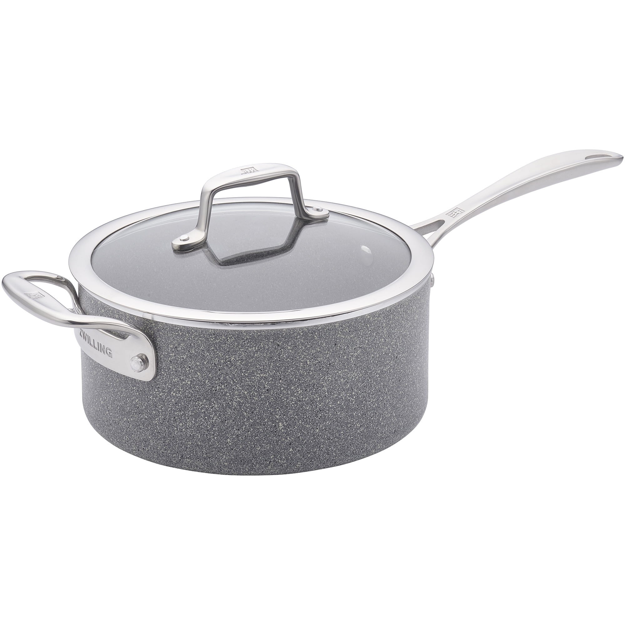 ZWILLING Vitale 4-qt Aluminum Nonstick Saucepan with Handle helper and Lid