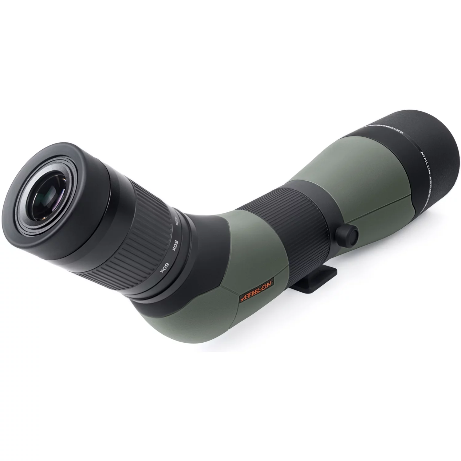 Athlon Optics Argos HD 20-60x85 Spotting Scope, 45 Degree Angle - Green/Black (314001)