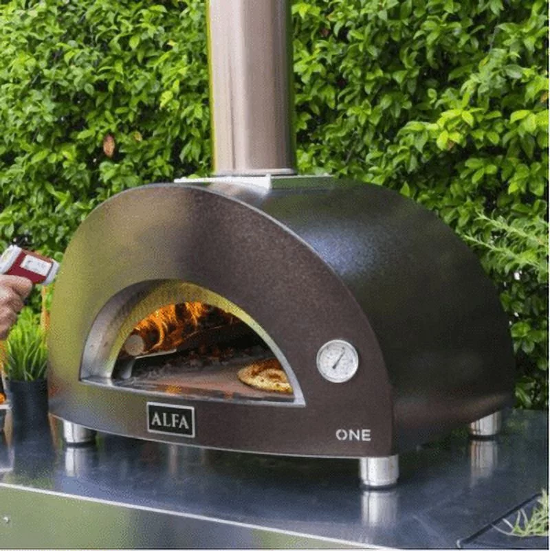 ALFA Nano Gas or Wood Fire Hybrid Pizza Oven (Propane Oven Only wood hybrid)