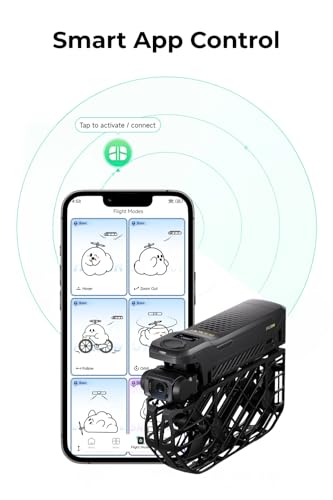 X1 PROMAX 8K Action Flying Camera, Foldable Drone with Camera with 42 KM/H Follow Speed, 10+ Fully Automatic Flight Modes, Fly Anywhere with OmniTerrain, SmoothCapture 2.0(Cycling Combo)