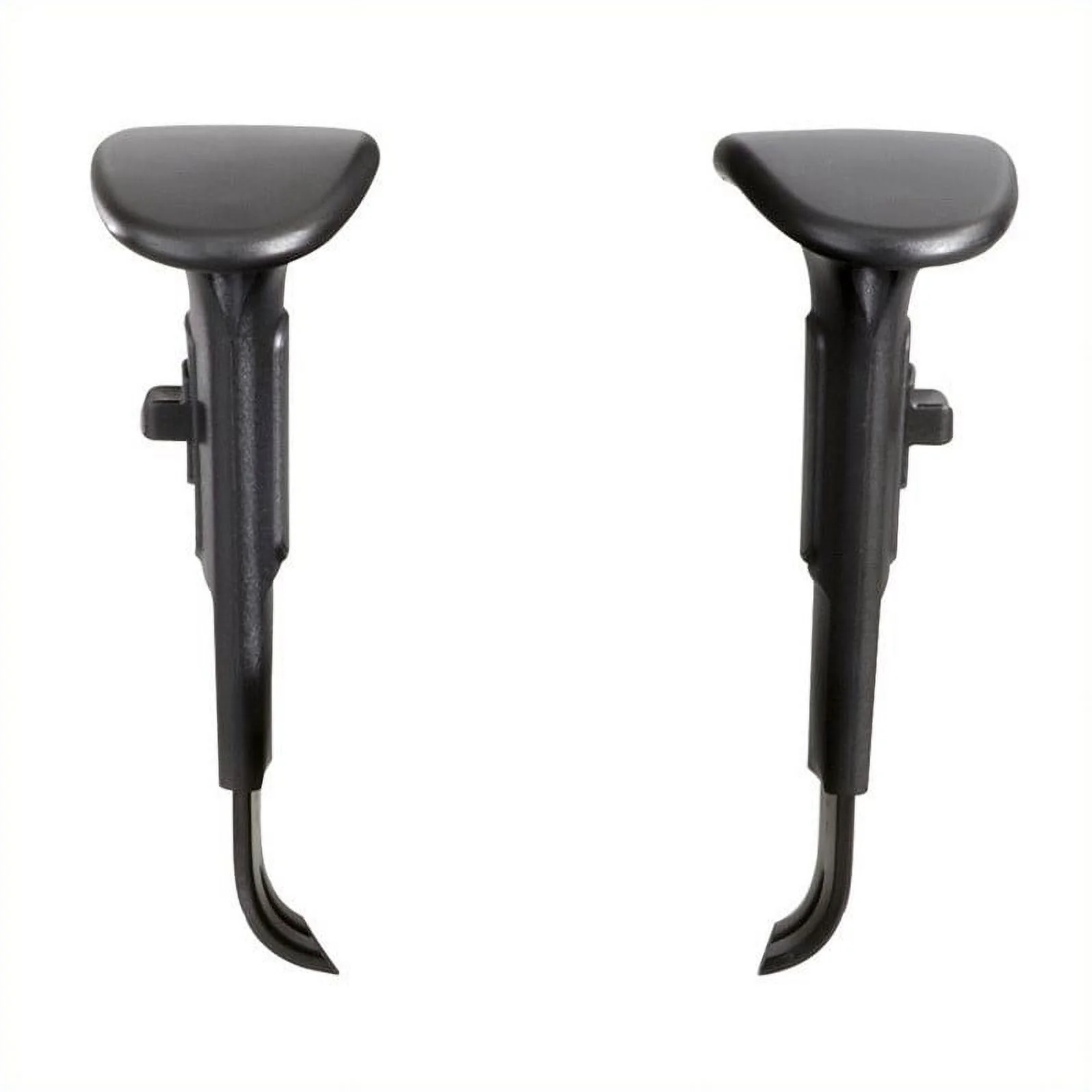 Safco 1 Mesh Big and Tall Office Chair with Alday Arm Set in Black