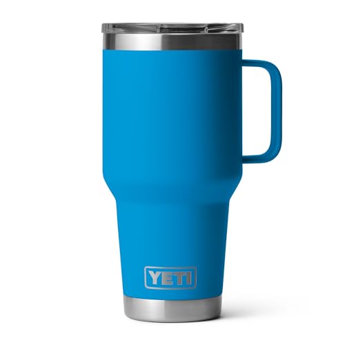 YETI Rambler 30 oz Travel Mug, Stainless Steel, Vacuum Insulated with Stronghold Lid