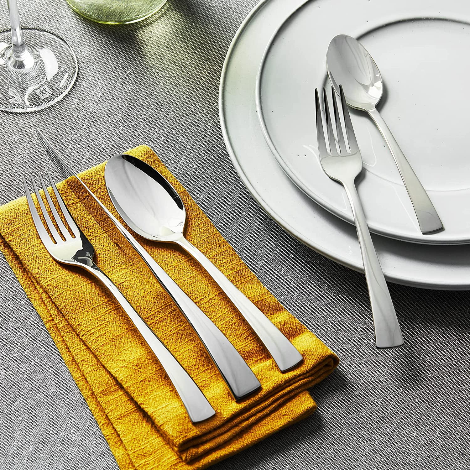 ZWILLING Bellasera 45-Piece Flatware Set, Service For 8, Stainless Steel