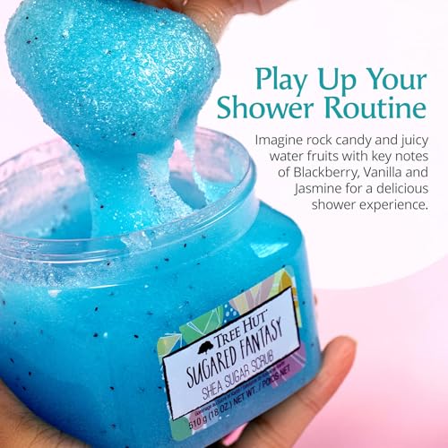 Tree Hut Cotton Candy Shea Sugar Scrub, 510 Grams