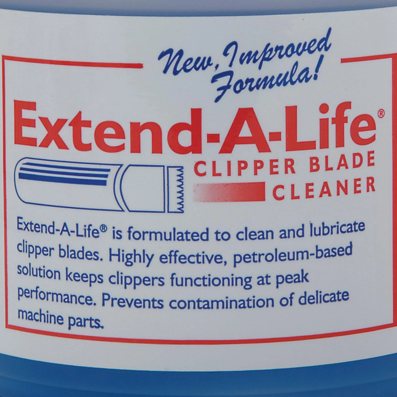 Top Performance Extend-A-Life Blade Rinses — Handy Cleaners for Dog-Grooming Clippers, 16oz ,Black
