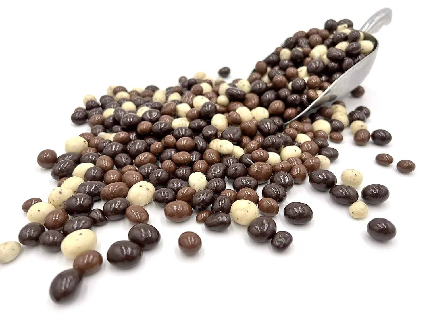 Chocolate Covered Espresso Beans Coffee Tricolor Bulk Candy 1 Pound Bag (2 Count)