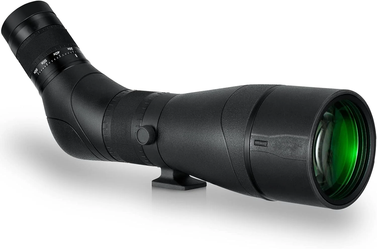 HD 20-60x85 Prism Spotting Scope - BAK4 Fully Multi Coated Waterproof 45 Degree Angled Eyepiece for Hunting Archery Shooting Targets Bird Watching Wildlife Scenery