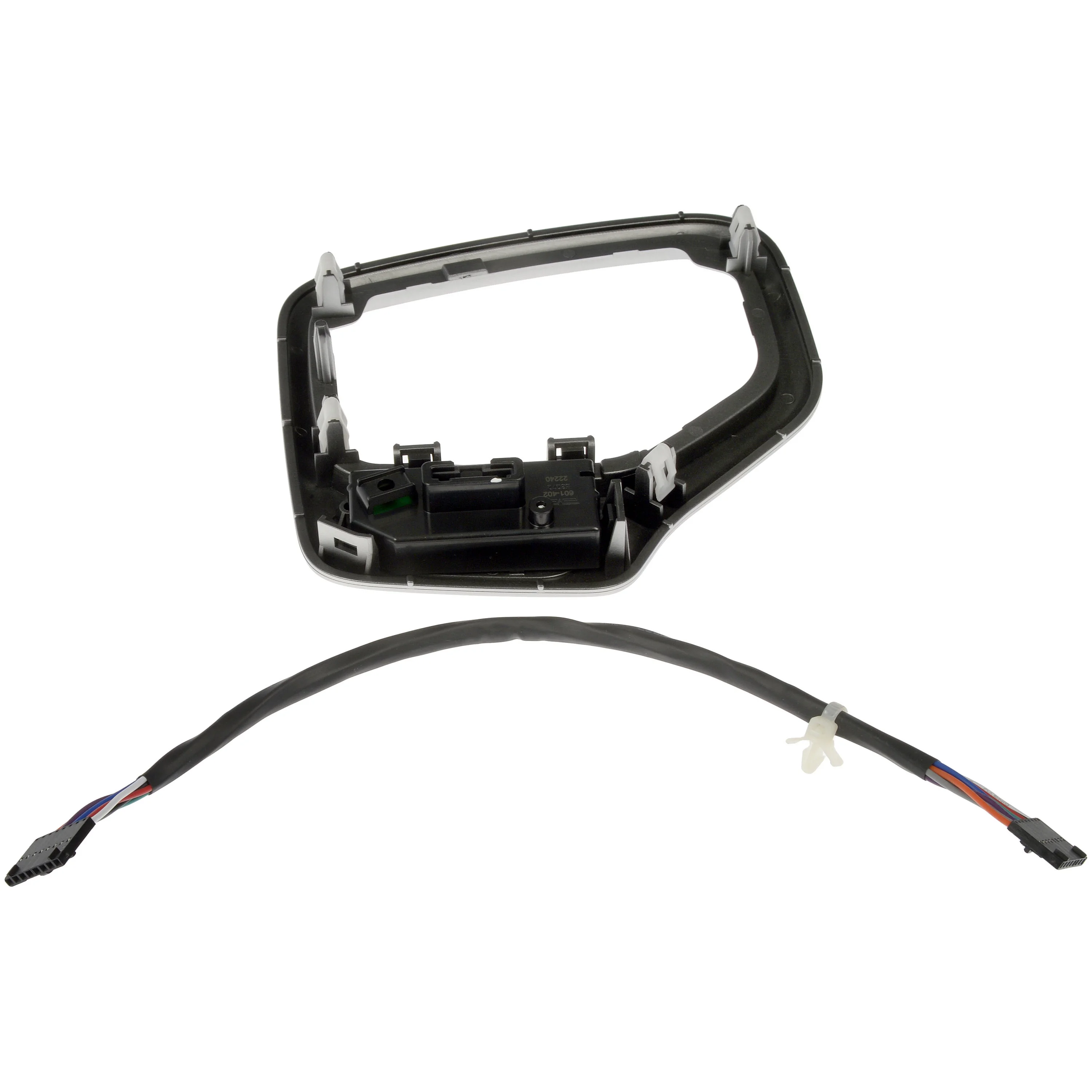 Dorman 601-402 Shifter Bezel With Harness Kit - Silver for Specific Jeep Models