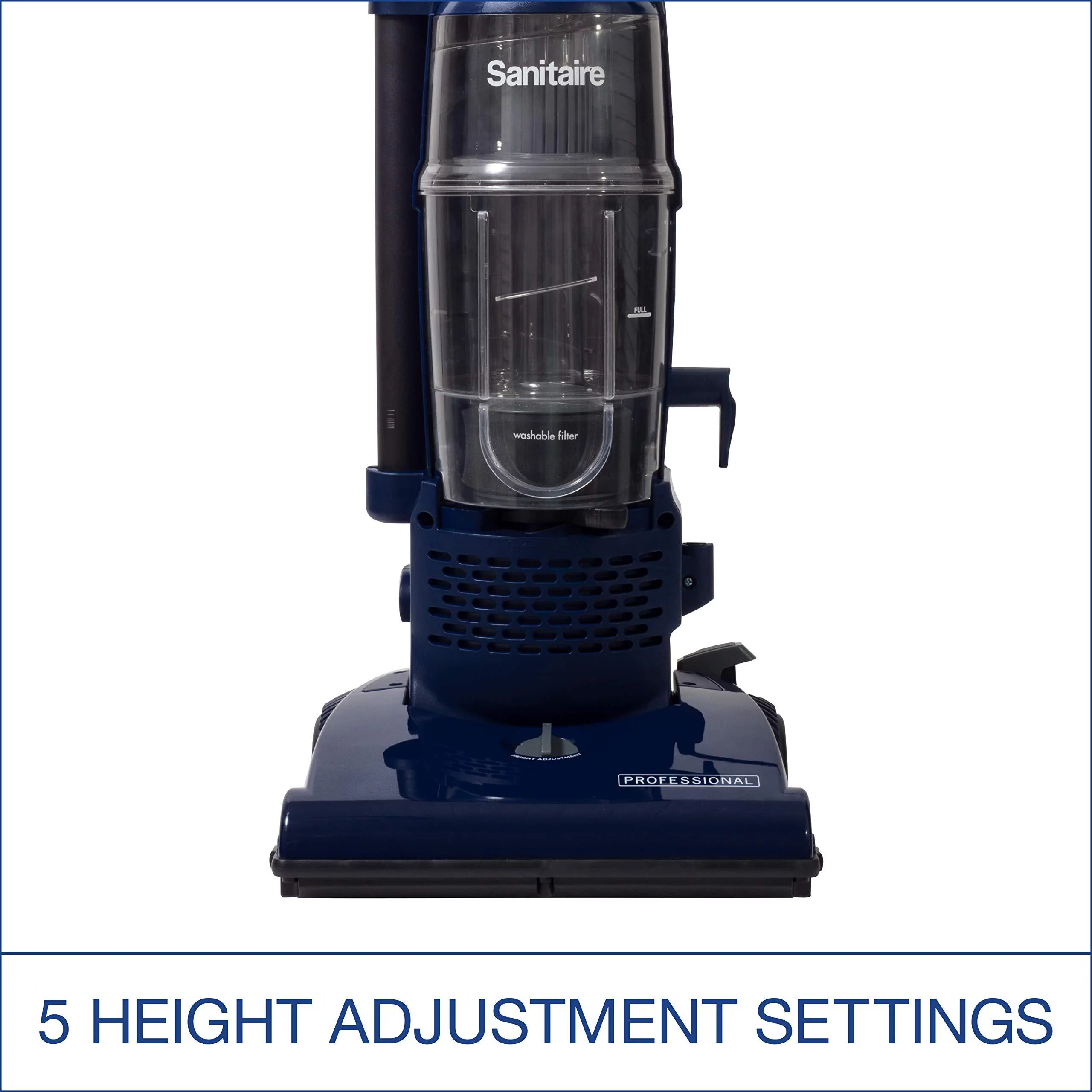 Sanitaire PROFESSIONAL Bagless Commercial Upright Vacuum Cleaner, Blue