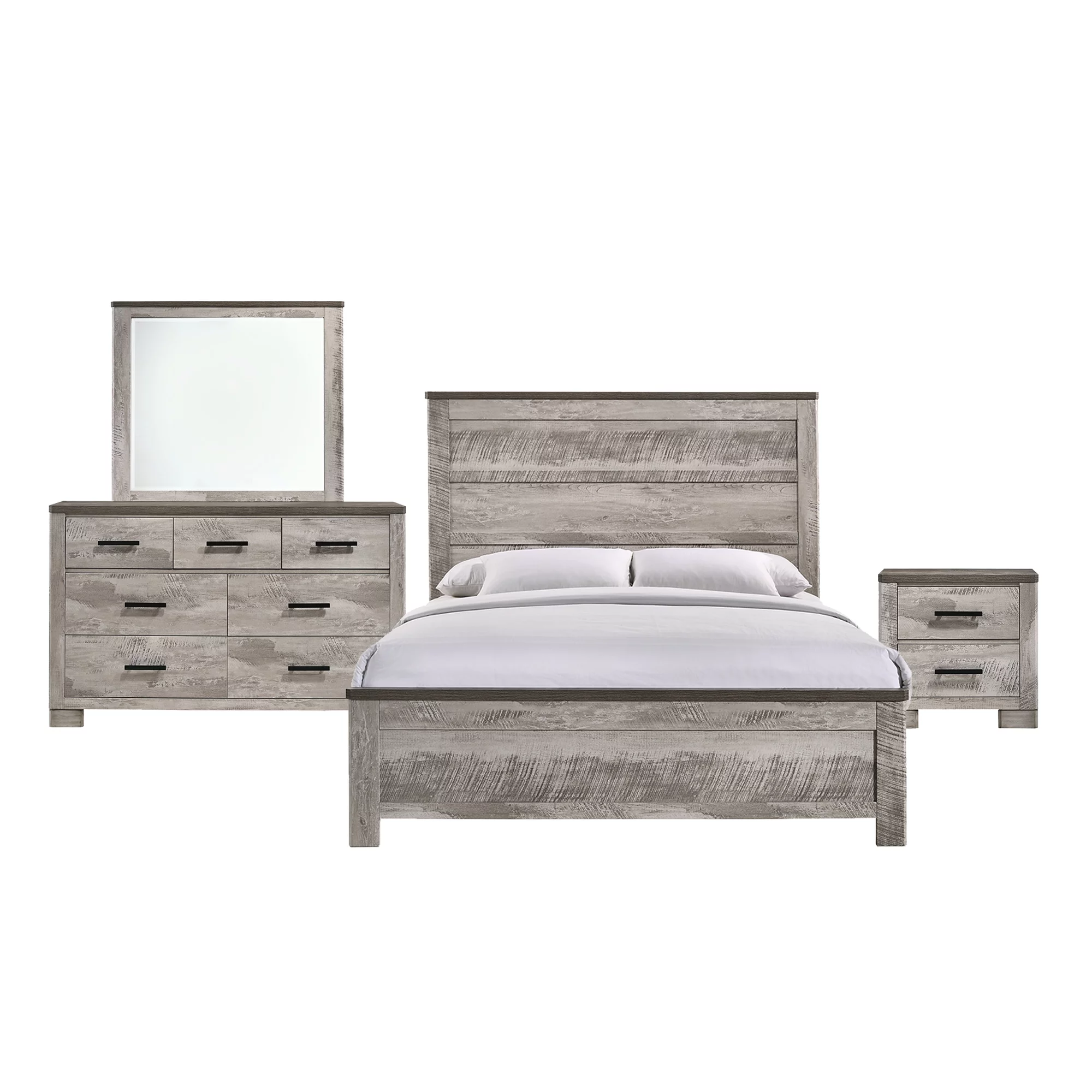 Picket House Furnishings Adam Queen Panel 4PC Bedroom Set