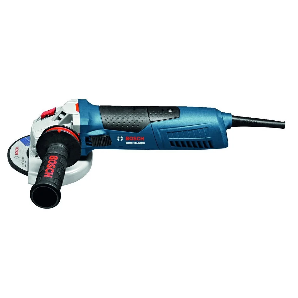 Restored Bosch GWS13-50VS-RT 13 Amp 5 in. High-Performance Variable Speed Angle Grinder (Refurbished)