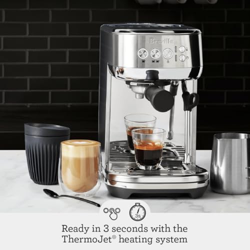 Breville Bambino Plus Espresso Machine BES500BSS, Brushed Stainless Steel