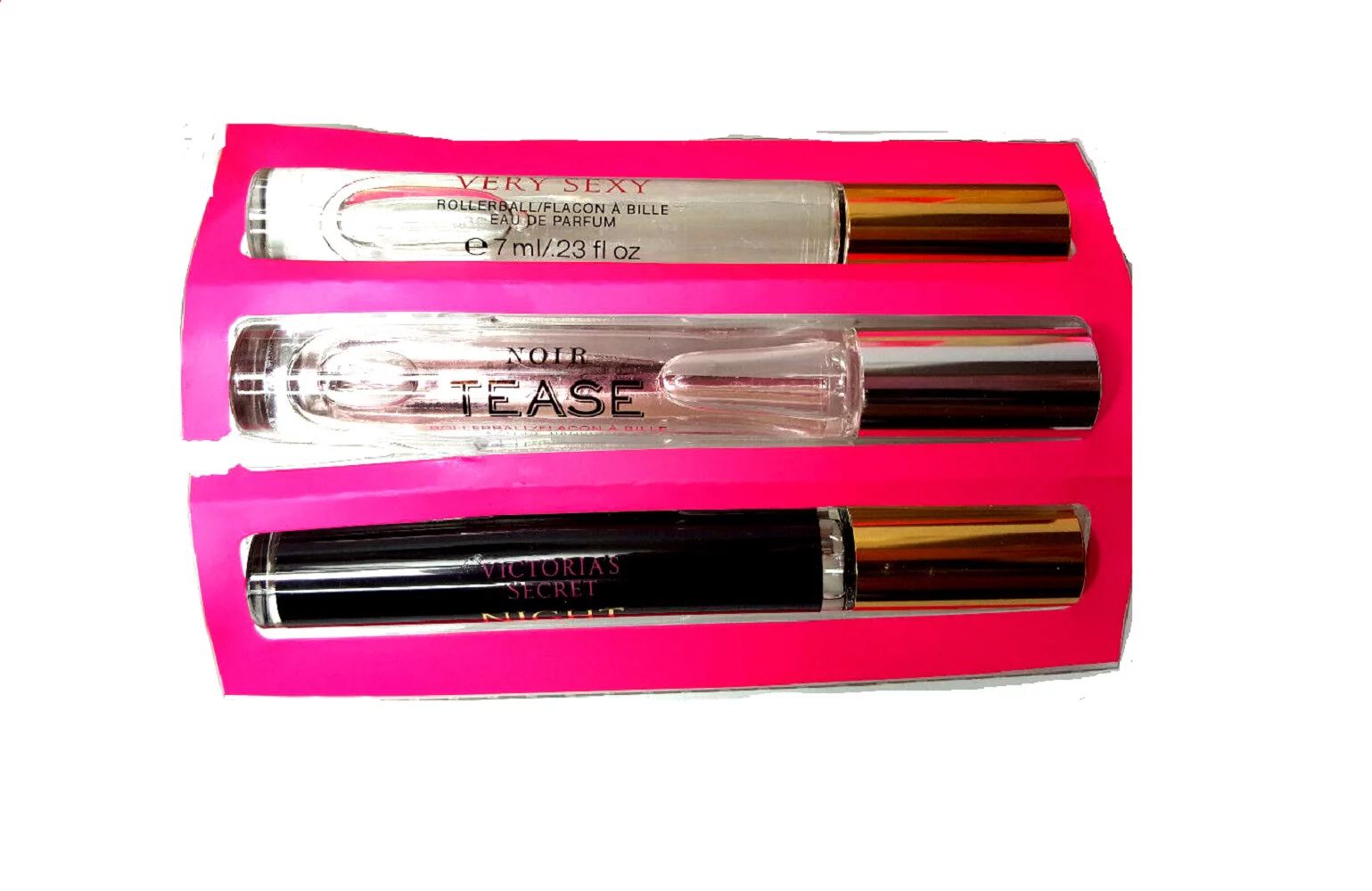 Victoria's Secret Rollerball Set Of 3 Nutcracker