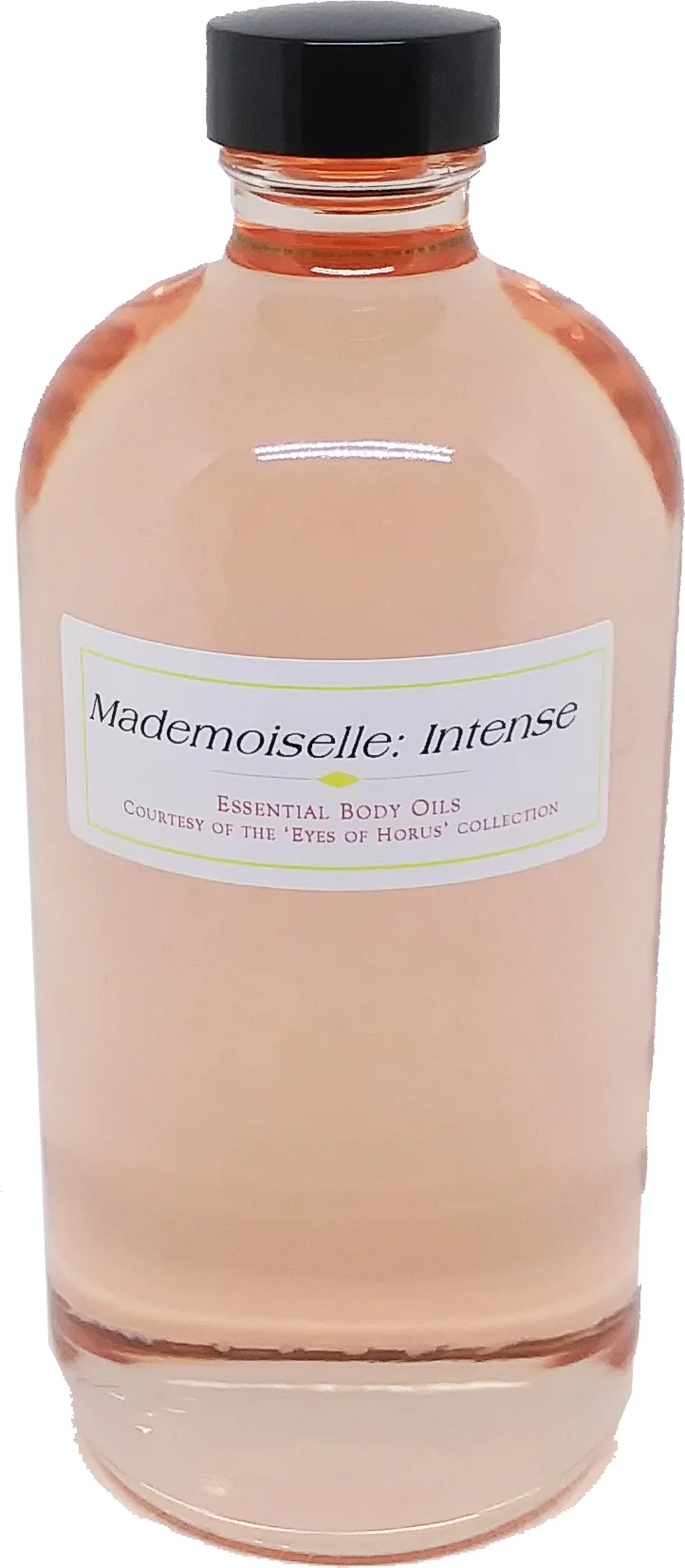 Mademoiselle: Intense - Type For Women Perfume Body Oil Fragrance [Regular Cap - Clear Glass - Light Pink - 1 lb.]