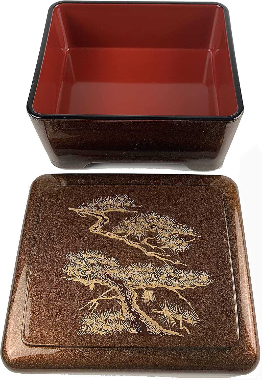 Bento Box Unagi Don Box Donburi Poke Box Traditional Japanese Lacquered Lunch Box Made In Japan, Pine