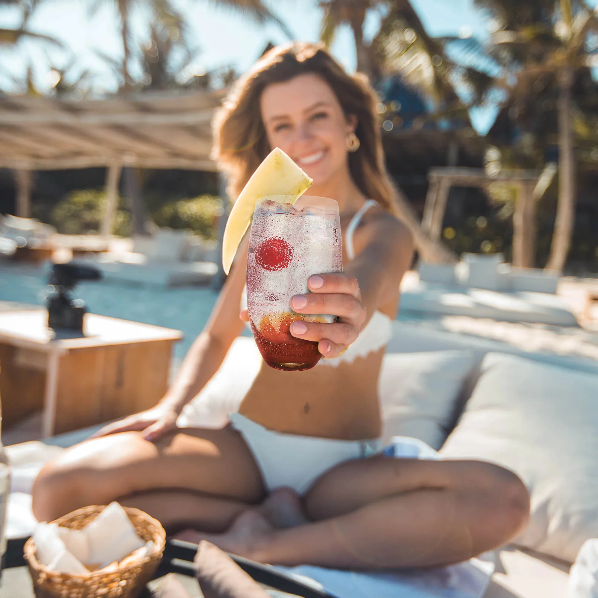 Pop Culture Promotions ® Bali Highball Drinking Glasses- Set of 6