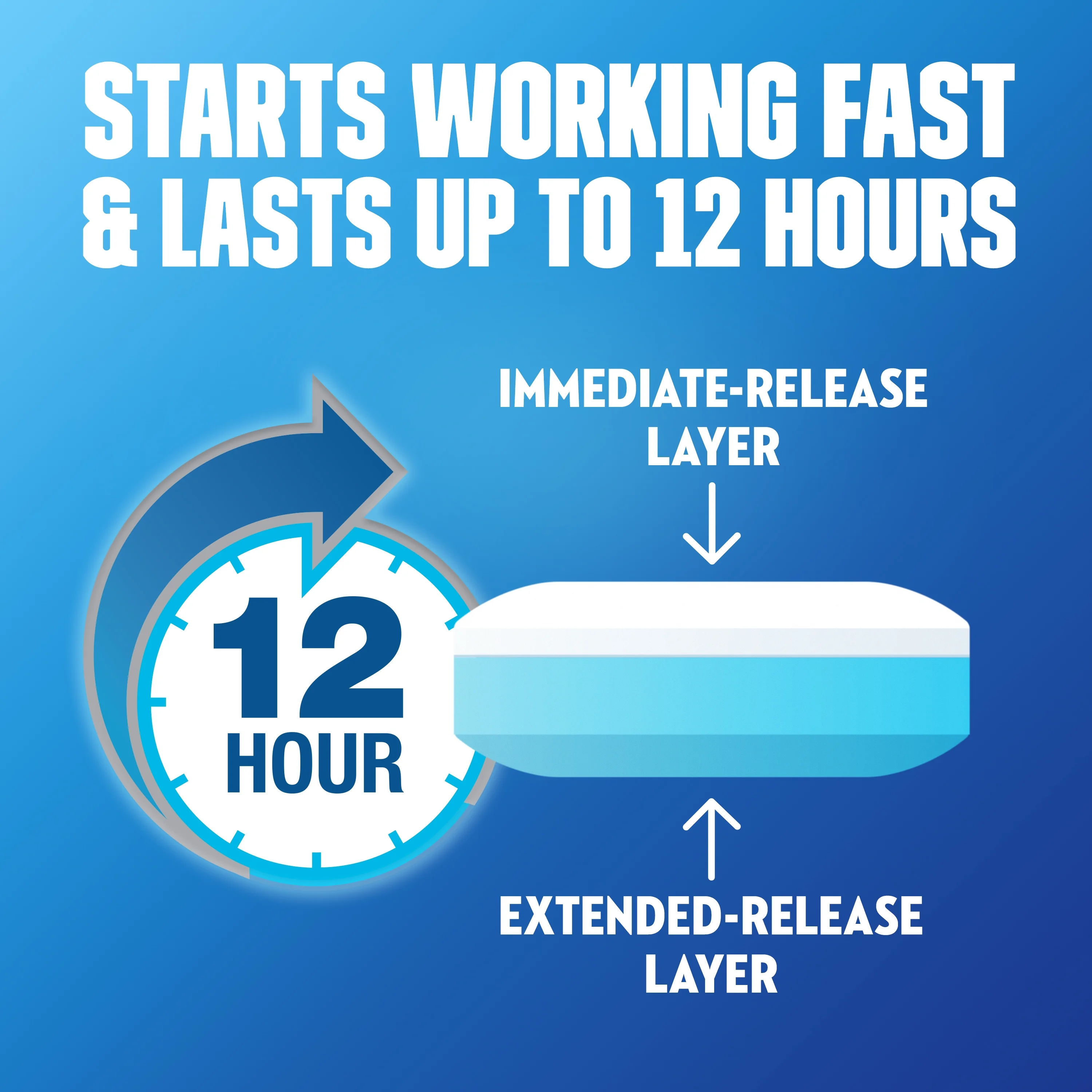 Mucinex 12 Hour Relief, Chest Congestion & Excess Mucus Relief, 100 Tablets