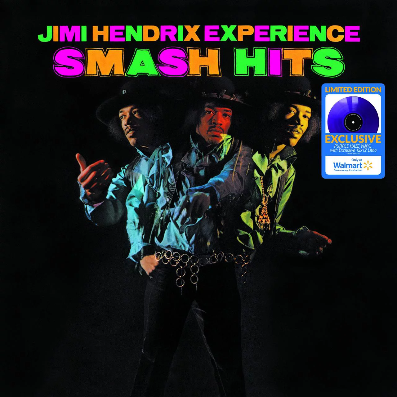 The Jimi Hendrix Experience - Smash Hits (Walmart Exclusive) - Vinyl
