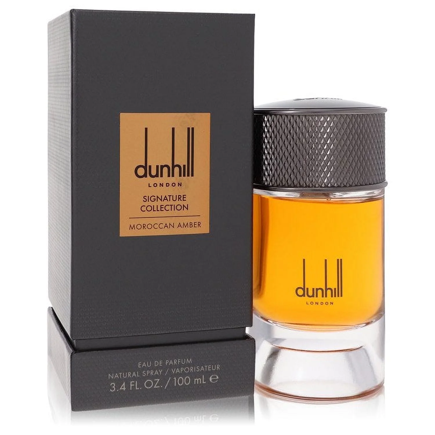 Dunhill Moroccan Amber by Alfred Dunhill Eau De Parfum Spray 3.4 oz Pack of 3