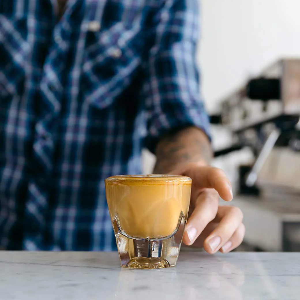 notNeutral VERO Glass Cappuccino, 6 oz., Smoke  (2)