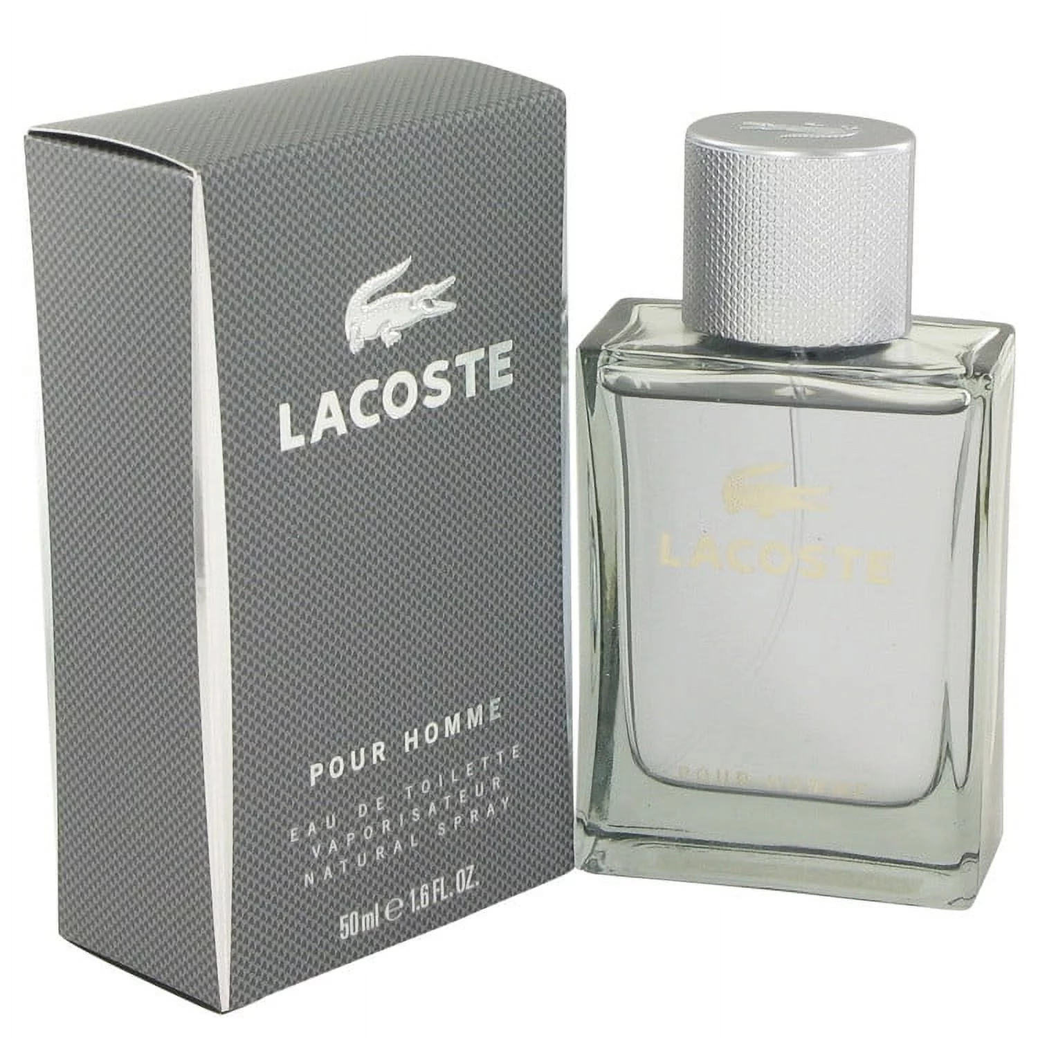 Lacoste Pour Homme by Lacoste Eau De Toilette Spray 1.6 oz for Male