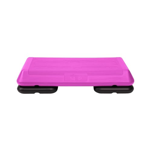 Freestyle STEP Exercise Step Platform, Circuit Size Stepper for Exercise at Home with 2 Risers