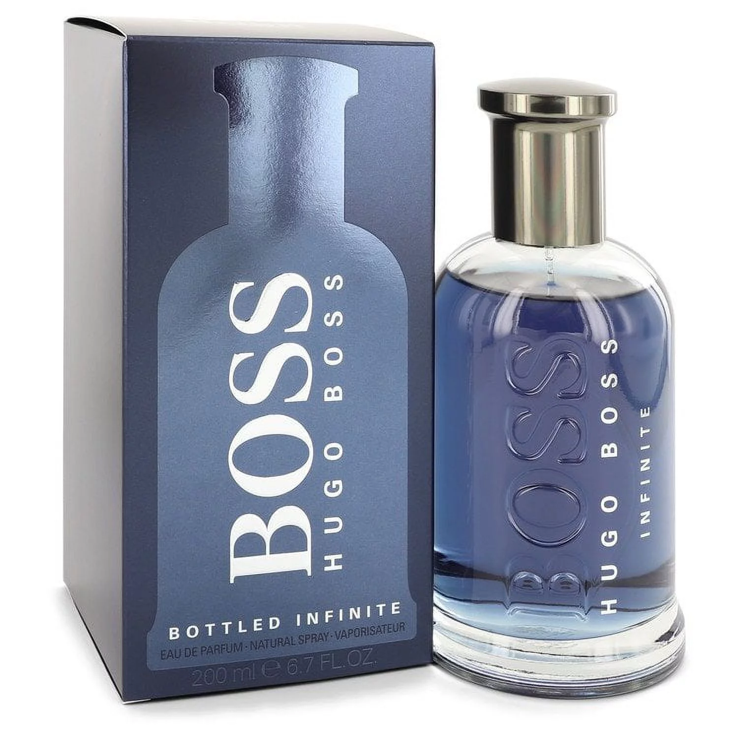Boss Bottled Infinite by Hugo Boss Eau De Parfum Spray 6.7 oz Colognes For Men