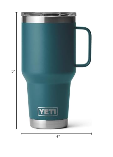 YETI Rambler 30 oz Travel Mug, Stainless Steel, Vacuum Insulated with Stronghold Lid