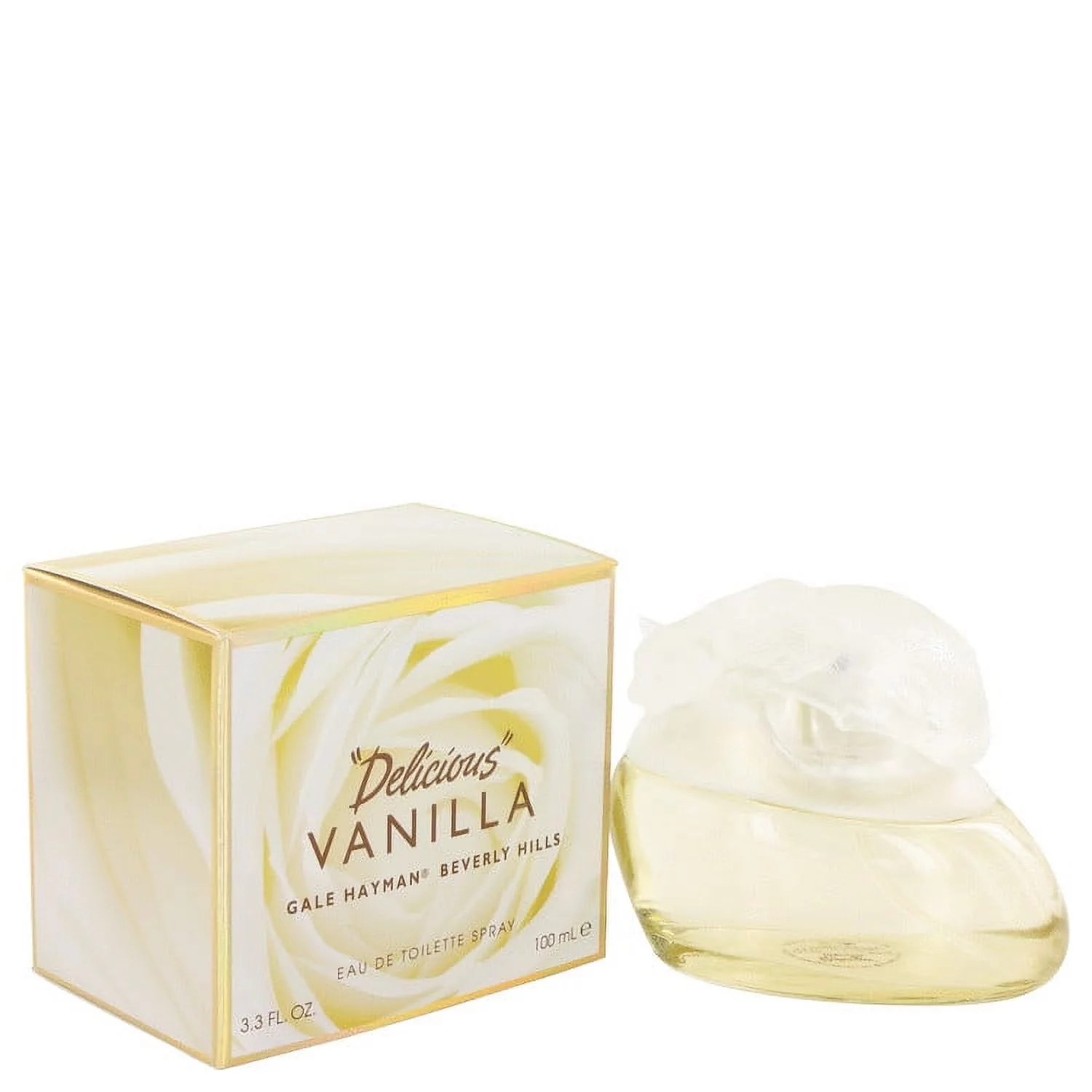 Delicious Vanilla by Gale Hayman Eau De Toilette Spray 3.3 oz Great price and 100% authentic