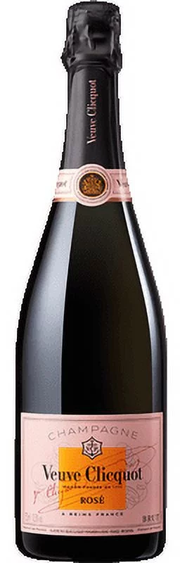 Veuve Clicquot Brut Rose Sparkling Wine, France, 750 ml Glass Bottle, 12.5% ABV