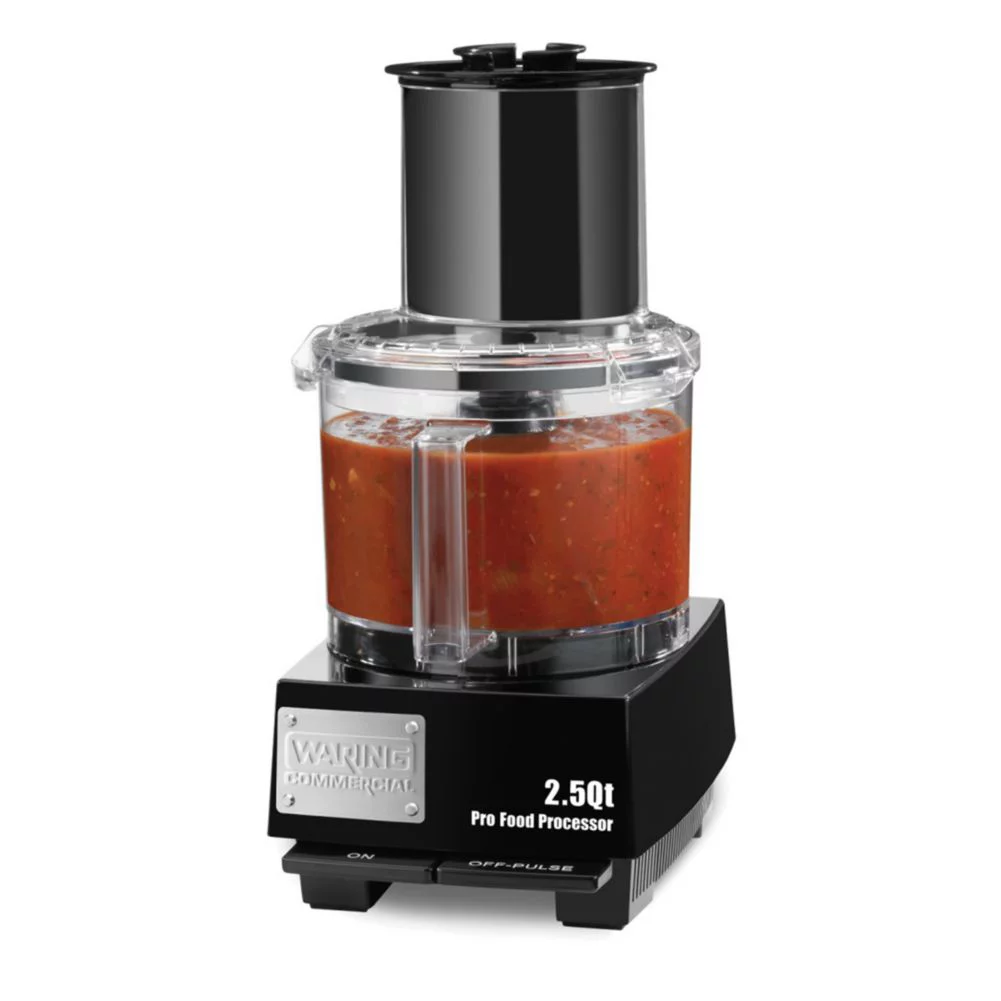 Waring Commercial 2+ Qt Food Processor - Flat Cover by Cuisinart