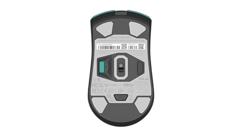 TUF Gaming Mini Wireless Mouse Hatsune Miku Edition- lightweight, ambidextrous 65g wireless gaming mouse with tri-mode connectivity, 12,000dpi sensor, and 100million-click lifespan mechanical switches