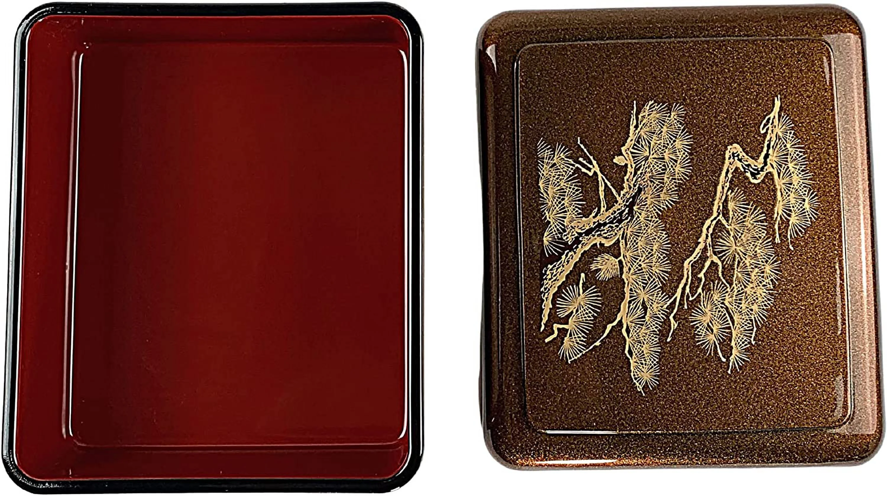 Bento Box Unagi Don Box Donburi Poke Box Traditional Japanese Lacquered Lunch Box Made In Japan, Pine