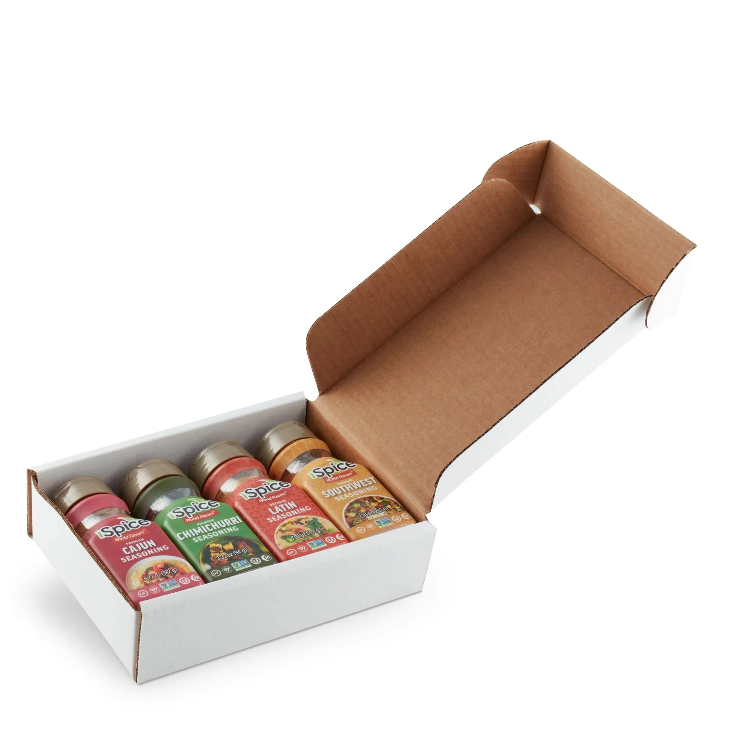 iSpice | 4 Pack of Ethnic Seasoning | Southern Excitement | Mixed Spice  Seasoning Gift Set | Halal | Kosher