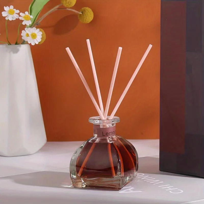 1pcs Diffuser For Bathroom Air Fresheners, Oil Diffuser Sticks | Lavender Honey Peach Scent, Home Fragrance With Sticks Diffusers | House Bedroom Office Shelf Decor, 50ml