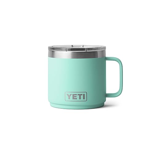 YETI Rambler 14 oz Stackable Mug, Vacuum Insulated, Stainless Steel with MagSlider Lid