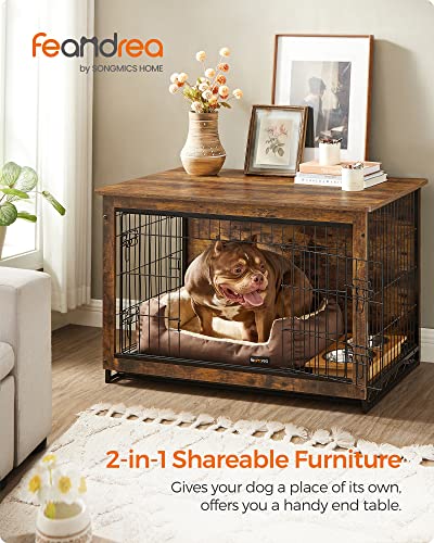 Feandrea Dog Crate Furniture, 38.6