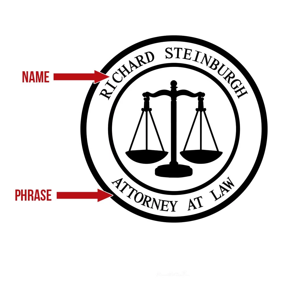 Scales of Justice Personalized Whiskey Decanter Set