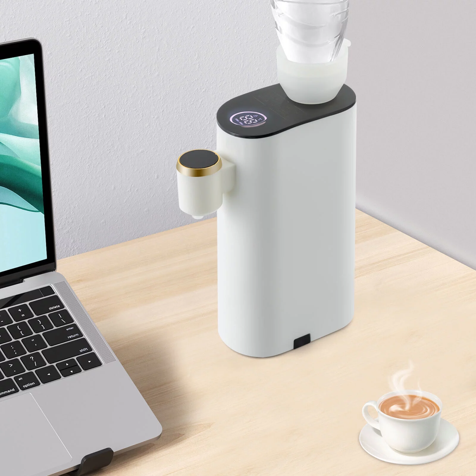 5 Temp Top Loading Countertop Cold Water Cooler Dispenser Warm Hot Water Heater