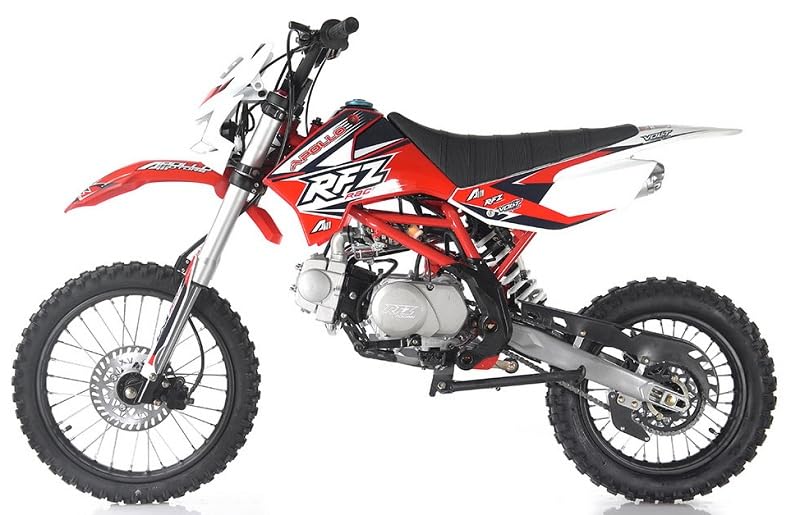 HHH 125cc Apollo X19 RFZ Adult Gas Dirt Pit Bike 4 Speed Manual Clutch 125cc Dirtbike with Headlight